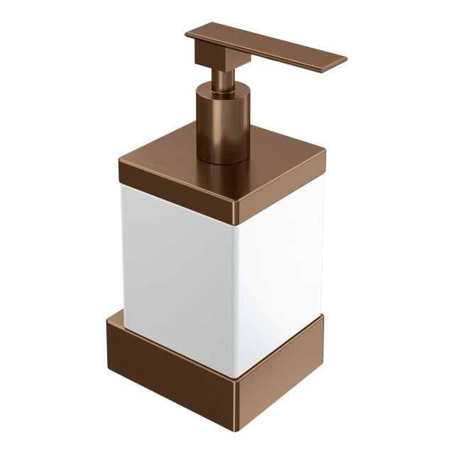 Диспенсер настенный Qubic Brushed Bronze