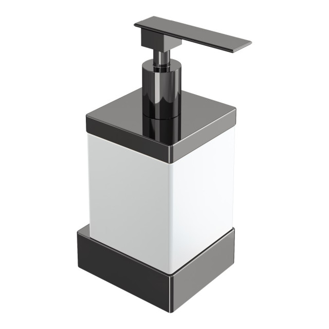 Диспенсер настенный Qubic Shine Gun Metal
