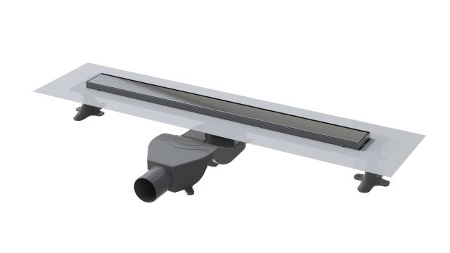 Душевой лоток Premium Linear 60см, нерж.сталь GUN METAL