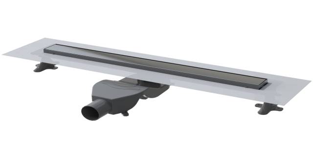 Душевой лоток Premium Linear 80см, нерж.сталь GUN METAL