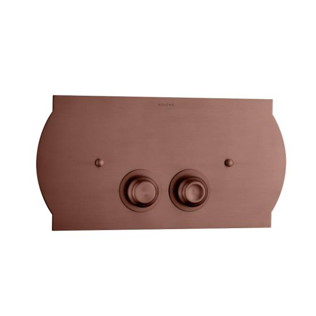 Кнопка для инсталляции, латунь Copper Brushed