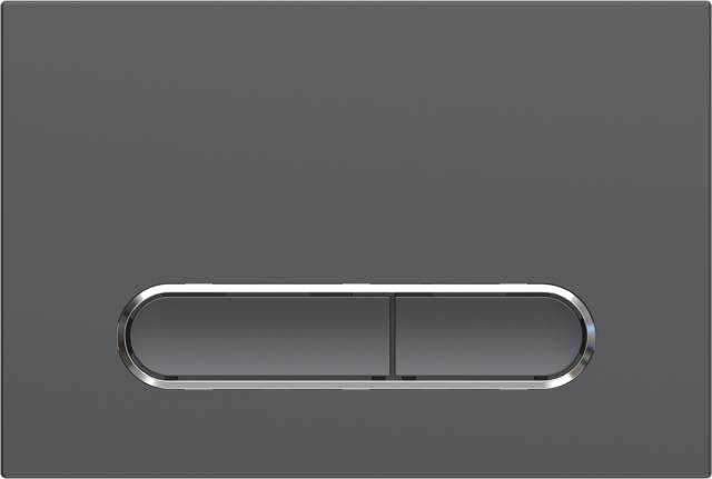 Кнопка для инсталляции, пластик GUN METAL для инсталляций GEBERIT