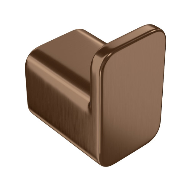 Крючок Qubic Brushed Bronze