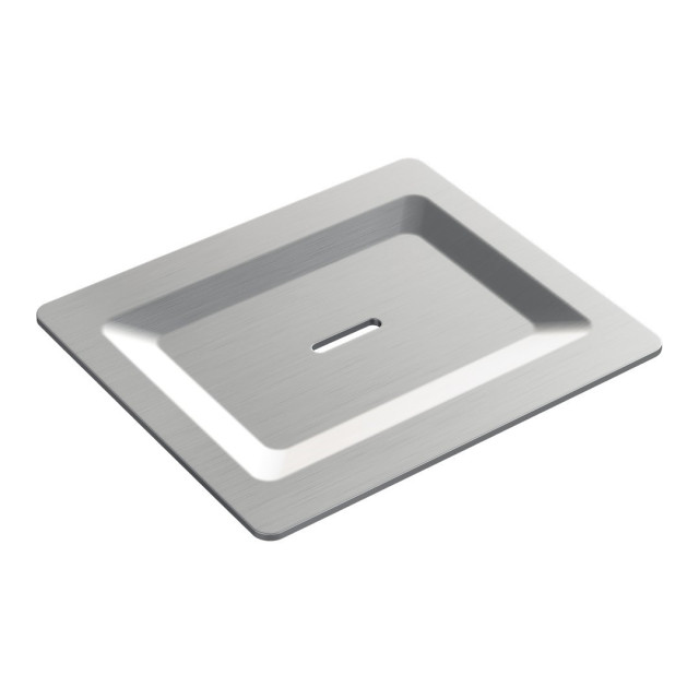 Мыльница для полки Nickel brushed