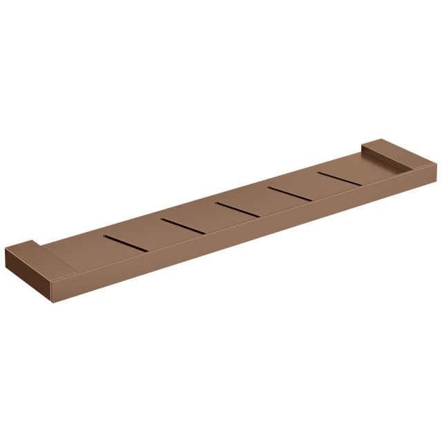 Полка Qubic Brushed Bronze