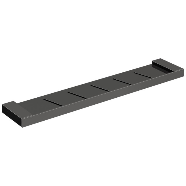 Полка Qubic Shine Gun Metal