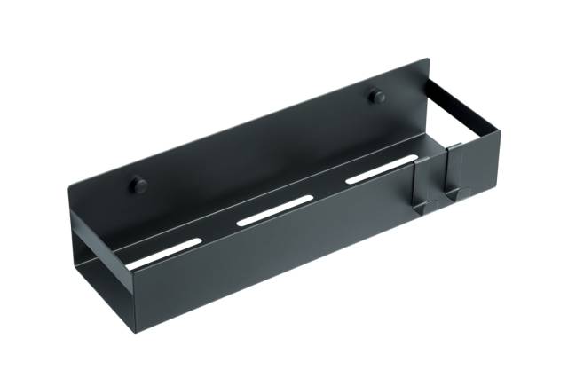 Полка подвесная + 2 крючка BLACK