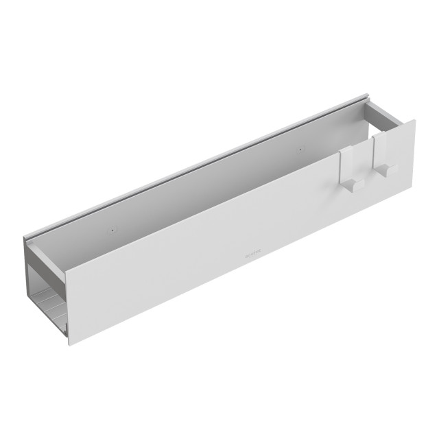 Полка настенная 60см White + 2 крючка