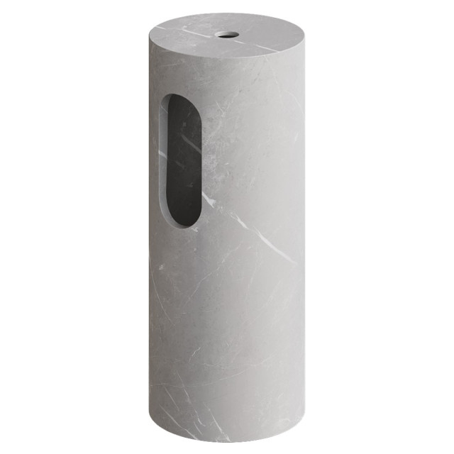 Пьедестал для раковины SOLE Corian 300*720 Grey