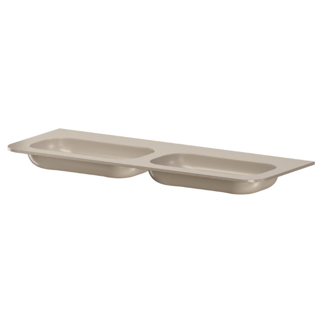 Раковина моноблок VOI 140см STONE FINISH DAPHNE