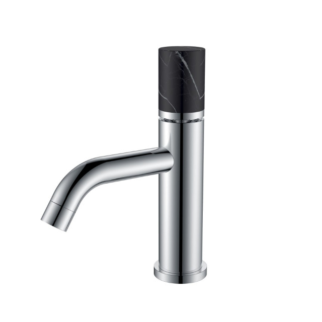 Смеситель STICK для умыв. низ. CHROME MRAMOR BLACK_Комплект
