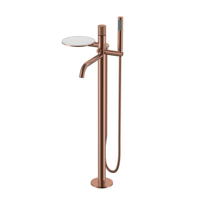 Смеситель STICK напольный COPPER BRUSHED SPIRALE