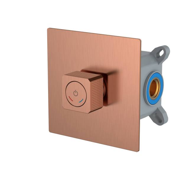 Смеситель автоматический встроенный QUAD Copper Brushed