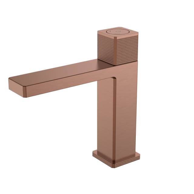 Смеситель автоматический для раковины QUAD Brushed Bronze