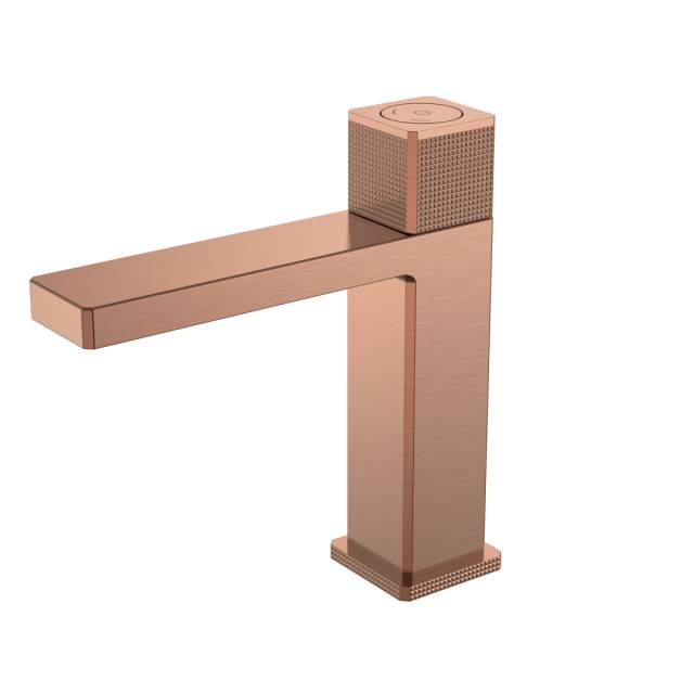 Смеситель автоматический для раковины QUAD Copper Brushed