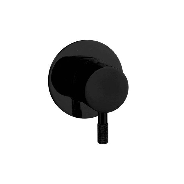 Смеситель встраиваемый однорычажный UNO BLACK