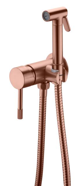 Смеситель гигиенический, Uno. Brushed Bronze