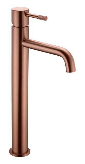 Смеситель для умывальника высокий, Uno Brushed Bronze