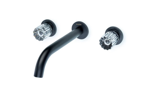 Смеситель из стены ELEGANTE на 3 отв. BLACK