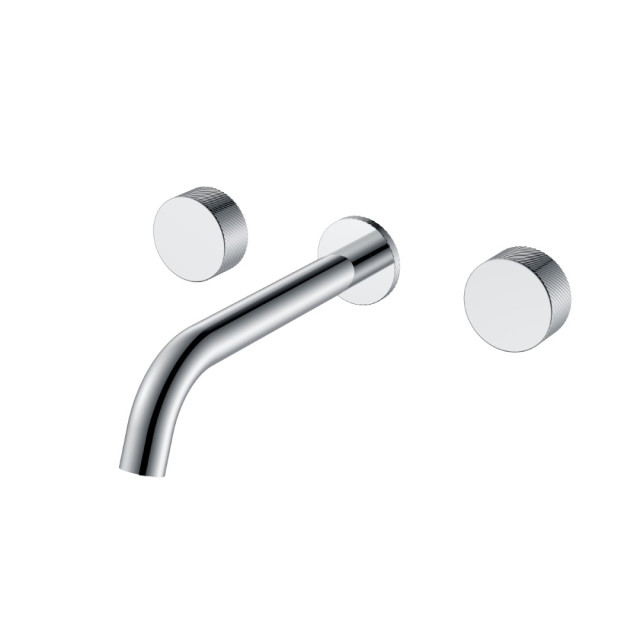Смеситель из стены STICK SPIRALE на 3 отв. CHROME