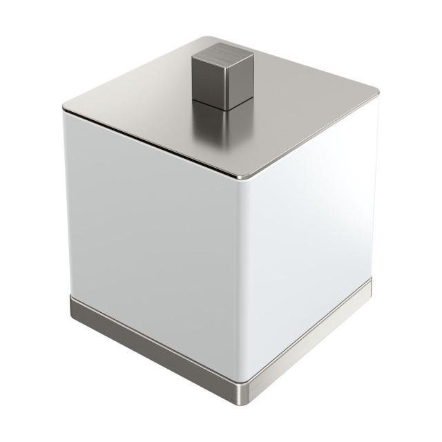 Стакан для ватных дисков Qubic Nickel Brush