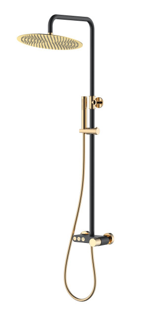 Стойка для душа STICK BLACK DIAMOND Gold