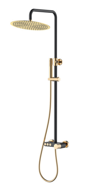 Стойка для душа STICK BLACK TOUCH Gold