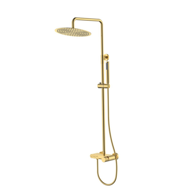Стойка для душа STICK GOLD SPIRALE