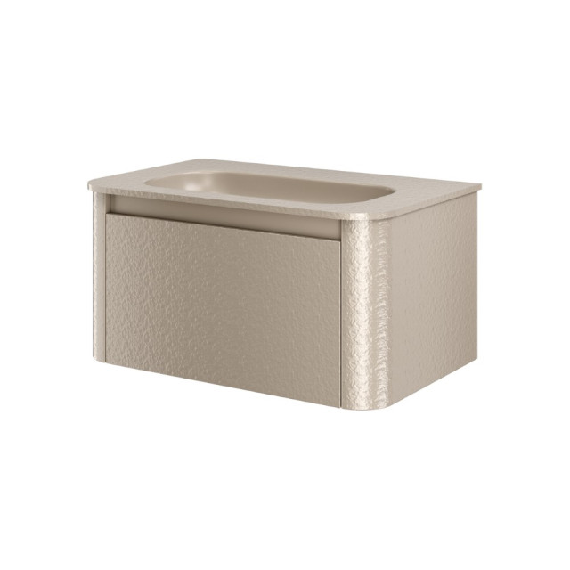 Тумба с раковиной VOI 80CM STONEFINISH DAPHNE