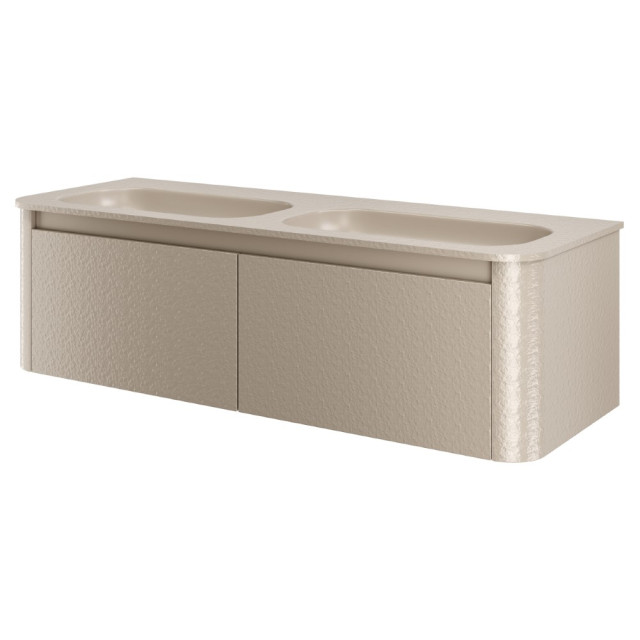 Тумба с раковиной VOI 140CM STONEFINISH DAPHNE