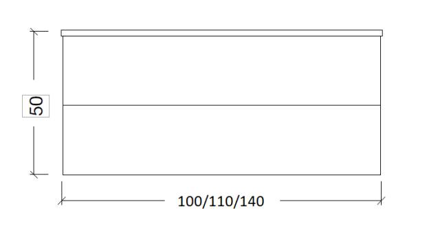 Тумба NeoArt 80см*48 (52) CAPPUCINO