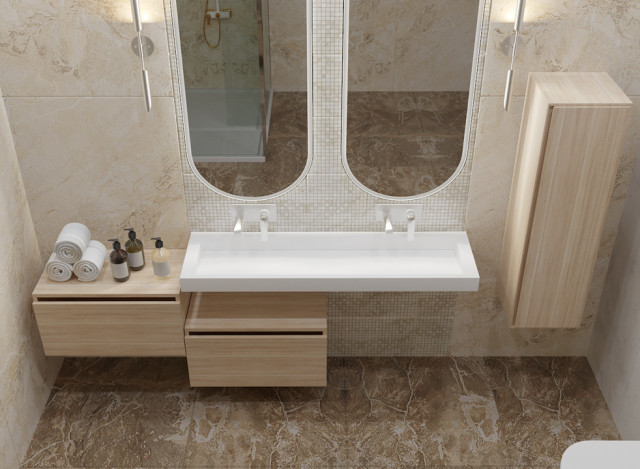 Ящик под столешницу 60см LIGHT OAK VALLESSI UNO-S