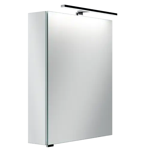 Зеркальный шкаф для ванной комнаты SANCOS Hilton 60x15х75 с LED подсветкой, арт.Z600
