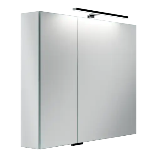 Зеркальный шкаф для ванной комнаты SANCOS Hilton 90x15х75 с LED подсветкой, арт .Z900