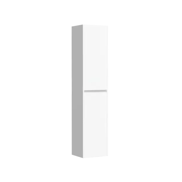 Шкаф-пенал SANCOS Либра (Libra) подвесной белый глянец, 35x30x160 арт. PLB35W