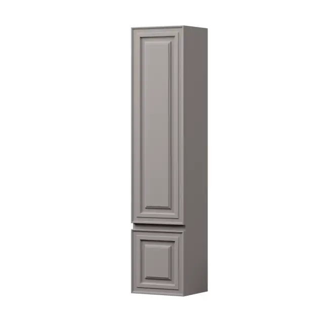 Шкаф-пенал SANCOS Самая (Very) подвесной правый, Пыльная роза (Doha Soft) 35x30x160 арт. PVR35RSM