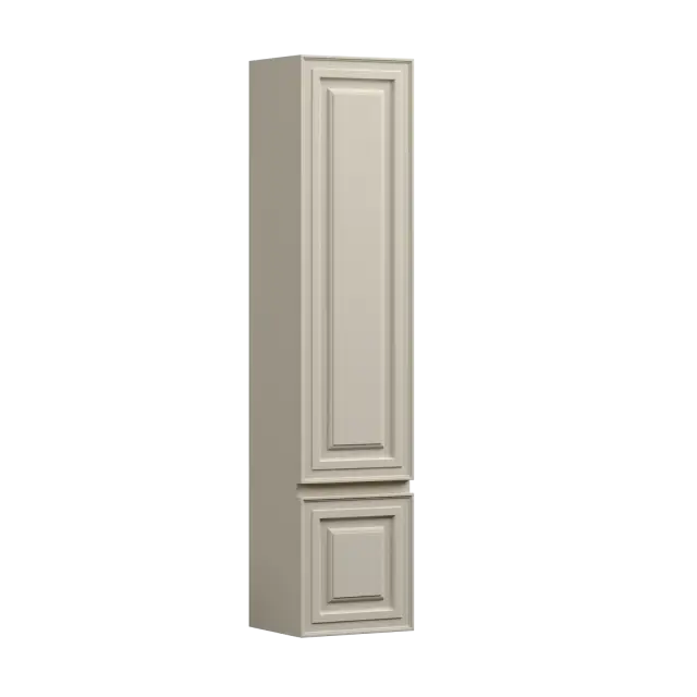 Шкаф-пенал SANCOS Самая (Very) подвесной левый, Бежевый матовый (Beige Soft) 35x30x160 арт. PVR35LCE