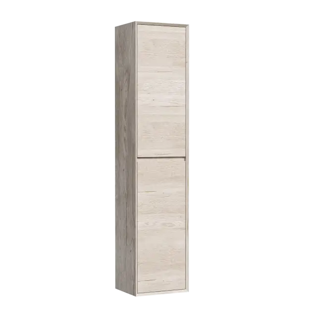 Шкаф-пенал подвесной SANCOS Натура 1.0 (Nature 1.0)/Натура 2.0 (Nature 2.0) 35x30x160 цвет Дуб галифакс натуральный, арт. PMR35EG