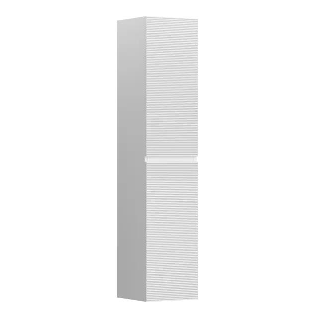Шкаф-пенал подвесной SANCOS Фолк (Folk) 35x35x165 цвет Белый матовый (Bianco) арт. PFL35W