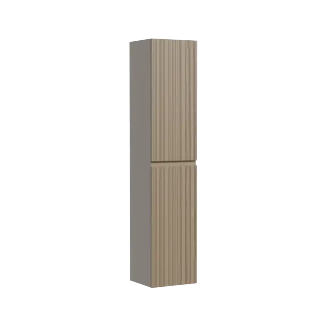 Шкаф-пенал подвесной SANCOS Код (Code) 35x35x165 цвет серо- бежевый, арт. PCD35GB
