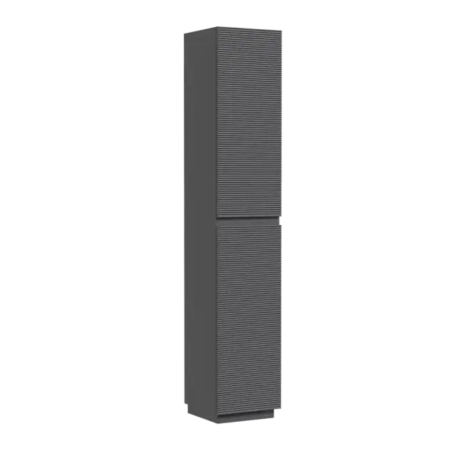 Шкаф-пенал напольный SANCOS Фолк напольный (Folk Floor) 35x35x190 цвет Темный серый (Grey soft) арт. PFL35FGS