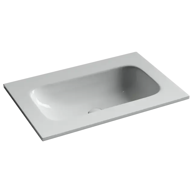 Раковина накладная мебельная CERAMICANOVA Грация (Grace) 710x457x137 без отв. под смеситель, белый CN7031wx