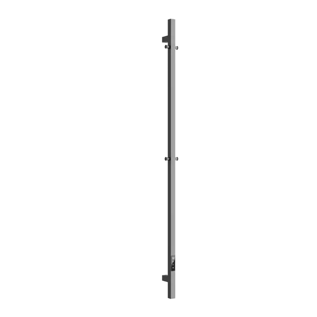 Полотенцесушитель электрический Sancos Линн (Linn) 150x3 I-образный вороненая сталь SC13002GG