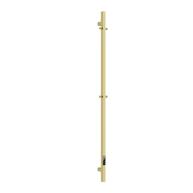 Полотенцесушитель электрический Sancos Линн (Linn) 150x3 I-образный брашированное золото SC13002BG
