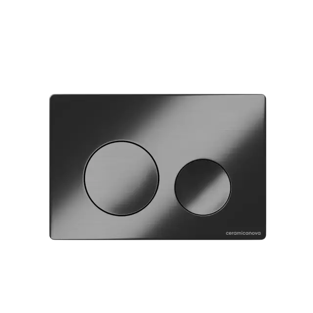 Кнопка смыва Баланс (Balance), клавиши Круг (Circle), цвет вороненая сталь, арт. CN12-001GG