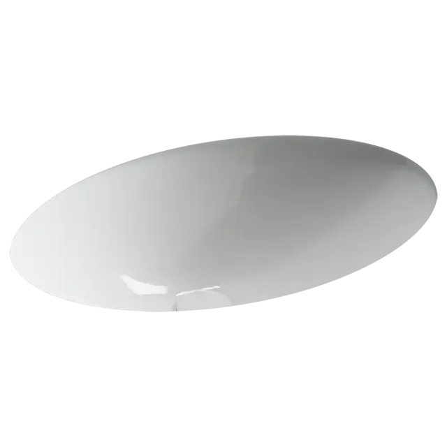 Раковина встраиваемая снизу Ceramicanova Эра (Era) овальная 615x435x220 мм, цвет белый арт. CN6081