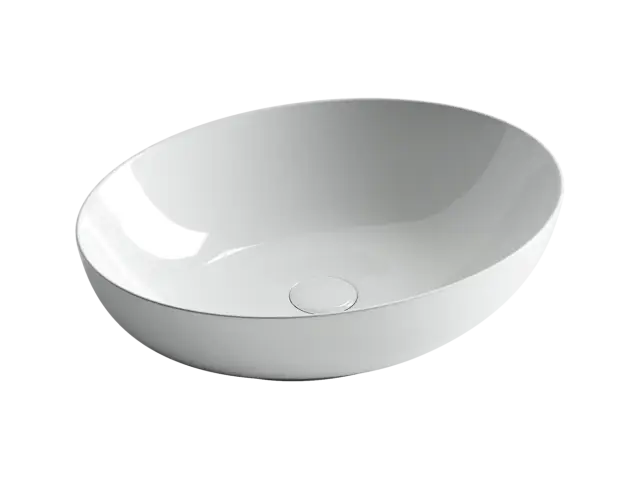 Умывальник чаша накладная овальная Элемент (Element) 520x395x130мм