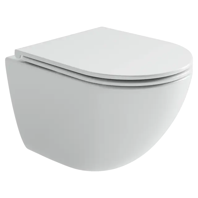 Унитаз подвесной Ceramicanova Альба (Alba) торнадо 3.0 сиденье микролифт белый CN11005T