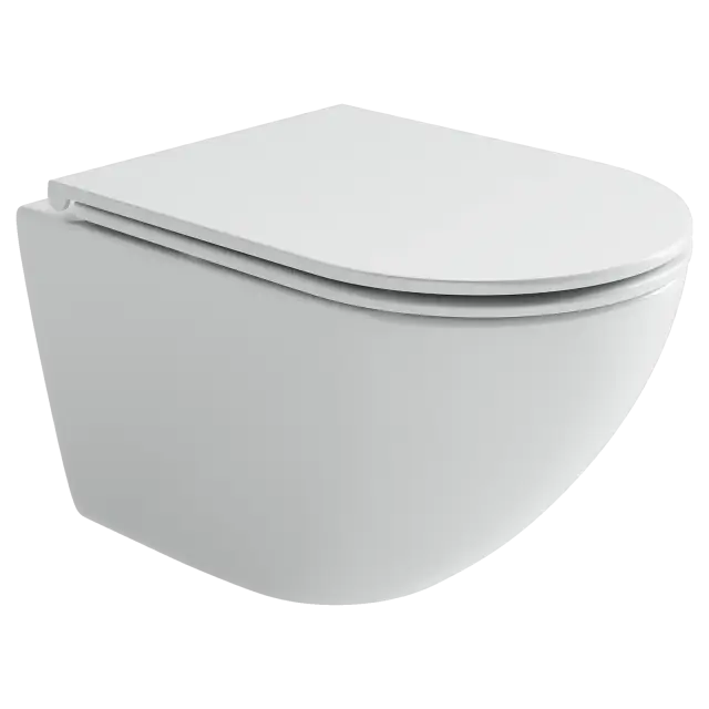 Унитаз подвесной Ceramicanova Вихрь (Whirl) торнадо 3.0 сиденье микролифт белый CN11007T