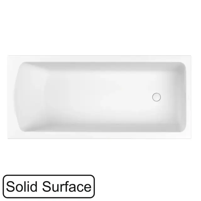 Ванна WHITECROSS Coin 165x80 (белый мат) иск. камень